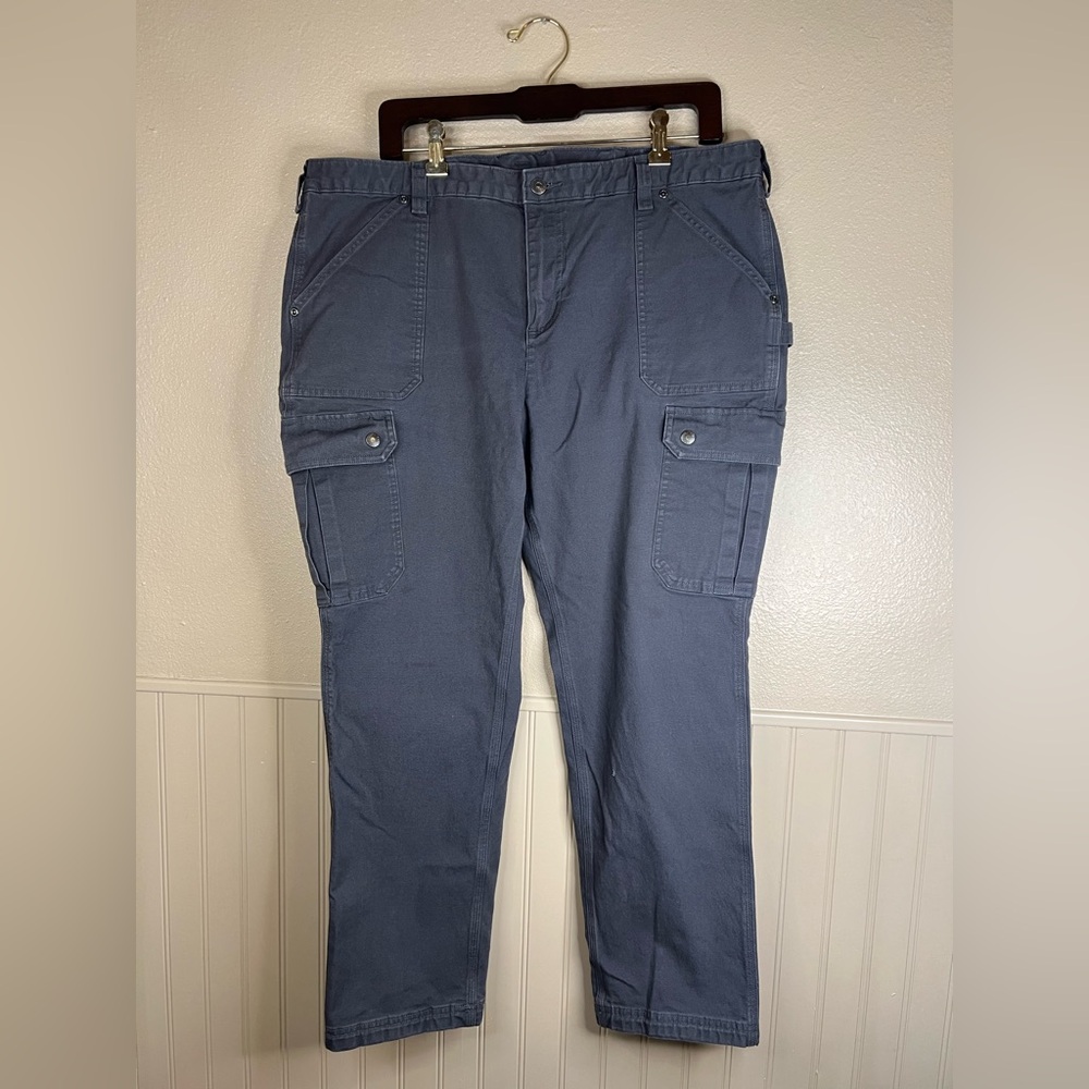 Duluth Trading Co Cargo Curvesetter Waist Pants